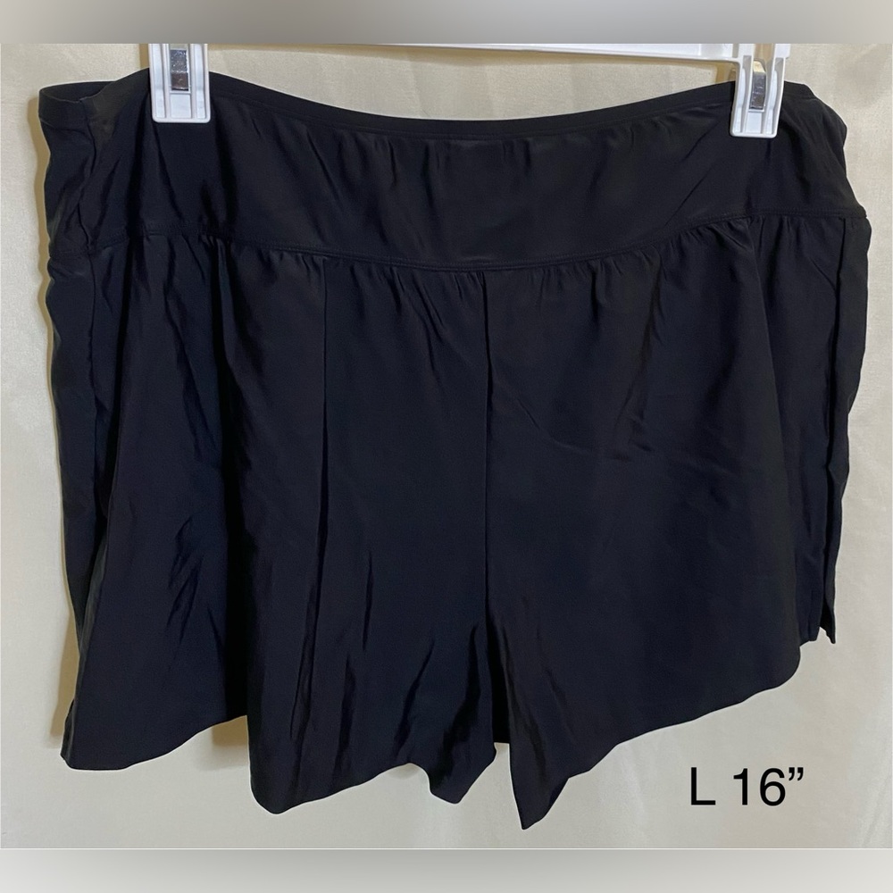 NWT Kona Sol Plus Size Black Athletic/Board/Swim Shorts - Picture 6 of 8